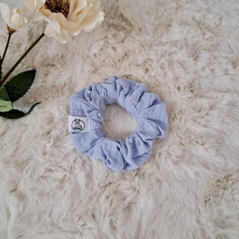 Scrunchie, kímélő hajgumi - Holdkő (pamut)