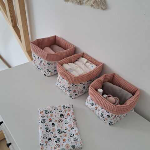 Textil tároló - Kiskertem & Rose