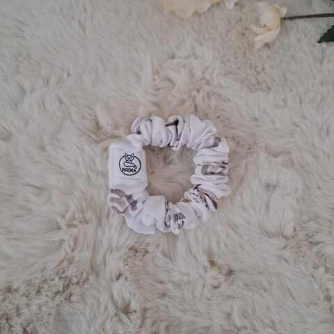 Scrunchie, kímélő hajgumi - Szivárványrét