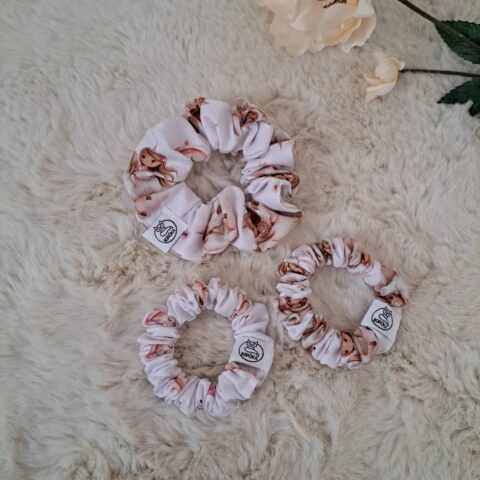 Scrunchie, kímélő hajgumi - Borikornis